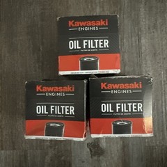 Kawasaki 49065-0736 Oil Filter 3 Pack Replaces 49065-0721