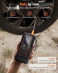 WOLFBOX Tire Inflator Air Compressor 150 PSI Portable Air Pump for Car Tires