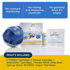 FROG @ease Floating Hot Tub Sanitizer System SmartChlor & Mineral Technology
