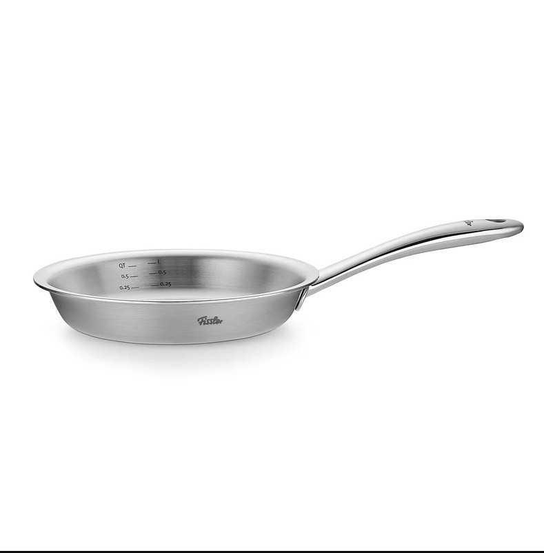 M5 Pro-Ply 5-Ply Stainless Steel Frying Pan |Oven &Dishwasher Safe-Extra sturdy.