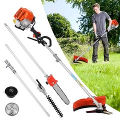 5-in-1 Multi-Functional Trimming Tools Gas Hedge Trimmer 52CC Weed Eater NEW