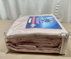 MyPillow Giza Dreams RV Queen Sheet Set Blush Pink 100% Egyptian Cotton 400 New