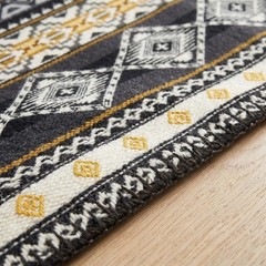 Premium Ecuador Alpaca Wool Blanket Handmade Andean Warm Sofa Bed Throw