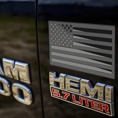 Metal American Flag Emblem Decal，Black American Flag Decal,for Car, Truck or …