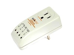 4 PACK 1800W Voltage Brownout Appliance Surge Protector 3-Years Warranty
