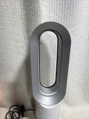 Dyson (AM09) Hot+Cool Jet Focus Fan Heater – White/Silver – No Remote