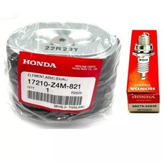 Genuine Honda Air Filter Element AFZE18 GX160 GX200 Spark Plug 98079-55846 NGK