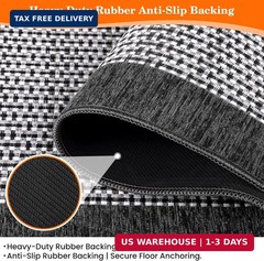 StepRite Kitchen Rugs, Kitchen Mats for Floor, 32″x20″ Non-Slip Machine-Washable