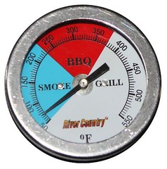 2″ RIVER COUNTRY BBQ CHARCOAL GAS ELECTRIC GRILL SMOKER PIT THERMOMETER 50-550