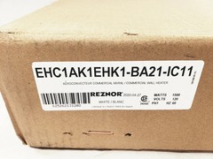 REZNOR EHC1AK1EHK1-BA21-IC11 COMMERCIAL WALL HEATER 1500 WATTS 120 VOLTS 60 HZ