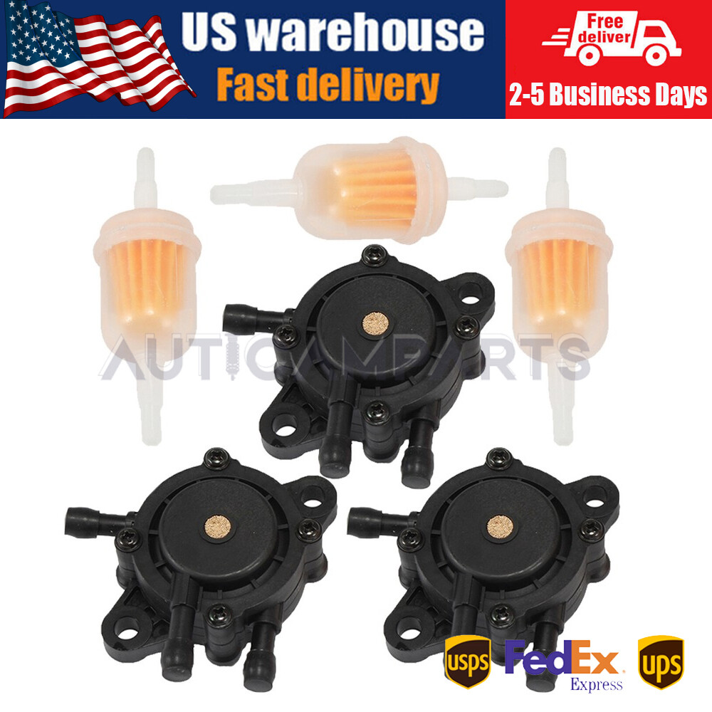 3PK Fuel Gas Pump For Mikuni Briggs&Stratton 808492 808656 491922 691034 692313