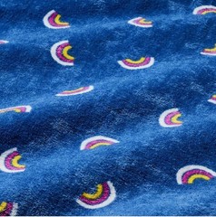 Sun Squad Rainbow Beach Towel in Blue, 28″ X 58″