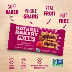 Nature’s Bakery Fig Bars Variety Pack, Blueberry + Raspberry 2 oz – 32 Count