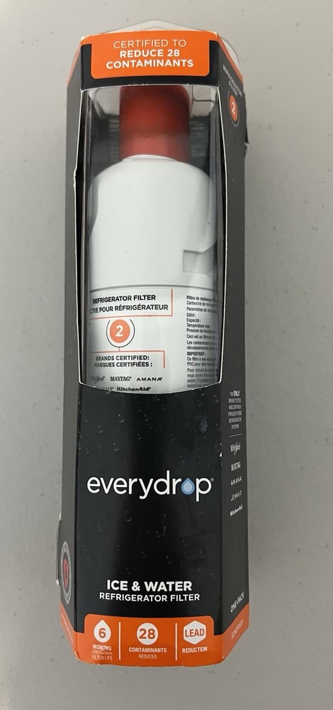 EveryDrop Whirlpool W10413645A EDR2RXD1 FILTER 2 Refrigerator Water Filter