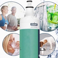 For GE RPWFE Water Filter Refrigerator Cartridge No Chip Required Installation