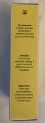 Corentium 223 Radon Detector Airthings Portable Lightweight Battery Operated New