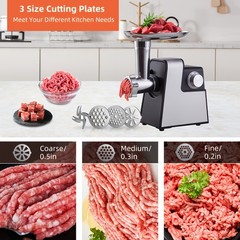 Commercial 3500W Power Electric Meat Grinder Household Sausage Maker Stuffer US