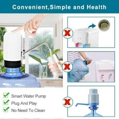 Water Bottle Switch Pump Electric Automatic Universal Dispenser 5 Gallon USB