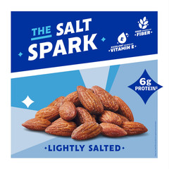 Blue Diamond Lightly Salted Low Sodium Almonds Gluten Free Snack Nuts 40 oz