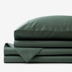 Premium Smooth Supima® Cotton Wrinkle-Free Sateen Bed Sheet Set