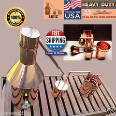The Original StillZ 6 Gallon Copper Moonshine Still-Thumper/Worm100%Money Back