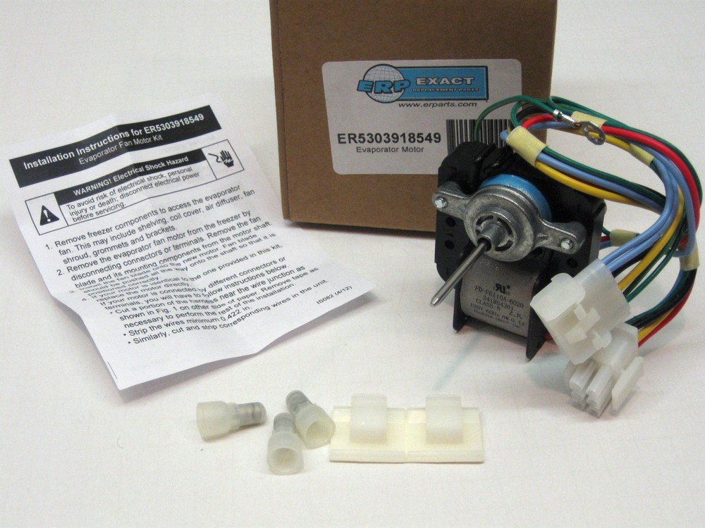 ER5303918549 for Frigidaire Refrigerator Freezer Fan Motor PS3419839 AP4700070