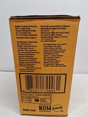New Dewalt DCB1104 4-Amp 12V / 20V Li-ion120V AC Battery Charger