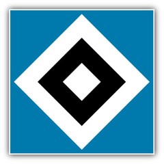 Hamburger SV FC Germany Soccer Football Car Bumper Sticker Decal 5” x 5”