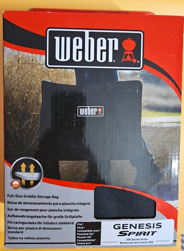 OEM Weber Genesis Spirit 300 Series Full Size Grill Griddle Storage Bag 7035-NEW