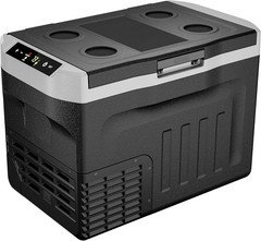 12V Portable Refrigerator Freezer -4℉~68℉ Car Cooler 12/24V DC 110V AC Camping