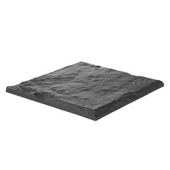 Decorative Stepping Stones with Stakes 4Pcs 15.5×15.5 in Walkway Pavers Grey