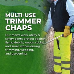 Cold Creek Loggers Protective Trimmer Safety Weed Eater String Chaps