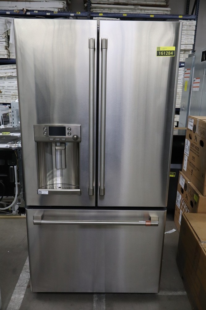 GE Cafe CYE22TP2MS1 36″ Stainless CD French Door Refrigerator NOB #161284
