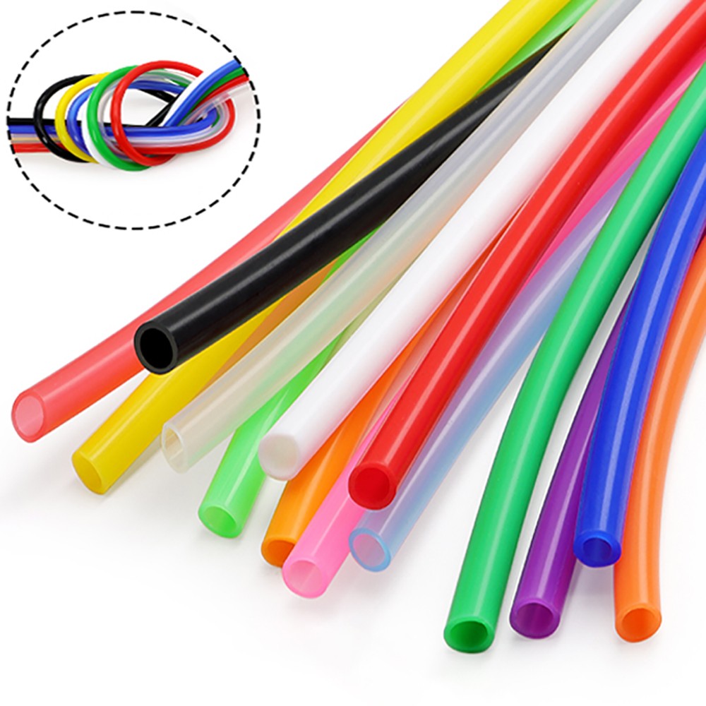 High Temp Food Grade Silicone Tube Flexible Rubber Pipe Multi-Color & Size