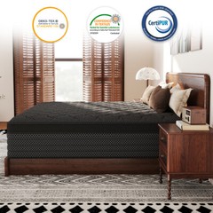 12″ 14″ Gel Memory Foam Mattress Hybrid Spring Twin Full Queen King Bed In A Box