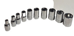 Craftsman 1/4 Drive SAE or Metric 6 or 12 Point Shallow sockets. Pick a size.