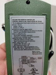 Minka Aire Concept II Ceiling Fan Receiver CFR-3T & Remote Control TR110A NEW