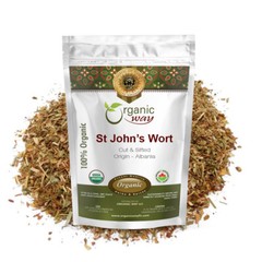 Organic Way St. John’s Wort Cut & Sifted – Organic, Kosher & USDA Certified