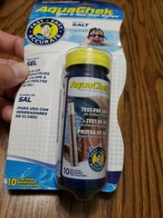 Lot Of 2 AquaChek 561141A Salt Test Strips Spa & Swimming Pool EXP. 3/2024 New