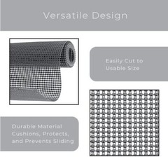 12*60in Shelf Liner for Kitchen Cabinets Shelf Drawer Liner Easily Cut to Usable