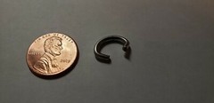 Galvanized OR Stainless Steel 3/8″ – 1/2″ Blunt Tip Hog Rings. Qty. 100 or 1 Lb