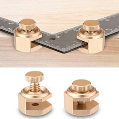 4 Pack Stair/Square Gauge Set for Framing Square, Stair Stringer Layout Tool for