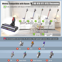 NEW Direct Drive Brush Head for Dyson V7 V8 V10 V11 V15 SV10 SV12 SV14 Vacuum