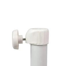 California Umbrella Patio Umbrella Base 19.75 in. Sturdy Weighted Concrete White
