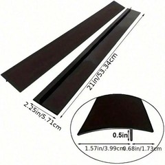 Clearance Silicone Stove Gap Cover, Heat Resistant, Easy Clean, Black 21 inch