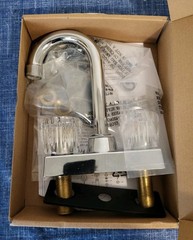 Kingston Brass • #KB461 Supreme Collection 4″ Centerset Bar/Faucet • Chrome New!