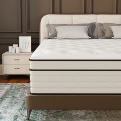 12″ 14″ Mattress Gel Memory Foam Hybrid Spring Twin Full Queen King Bed in a Box