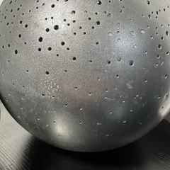 Roost Constellation Globe Light Shades Cast Iron Silver Modern Pendant Boho