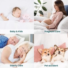 Waterproof Mattress Protector Deep Pocket18″ Inch Breathable Fitted Bed Cover