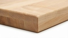 24 in. x 24 in. x 1.5 in. Solid Maple Butcher Block Countertop